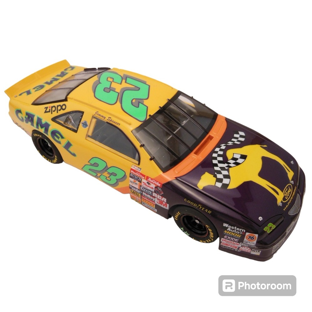 Jimmy Spencer #23 Smokin Joe's 1997 Thunderbird 1:24 Scale Car Action W249701089